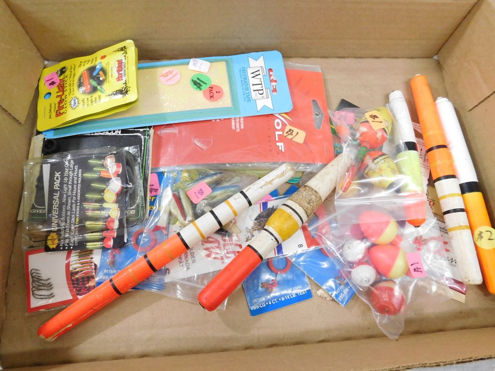 Fishing Bobbers, Artificial Bait, Hooks