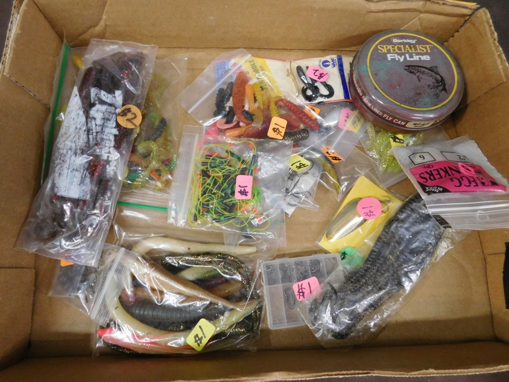 Artificial Fishing Bait, Hooks etc.
