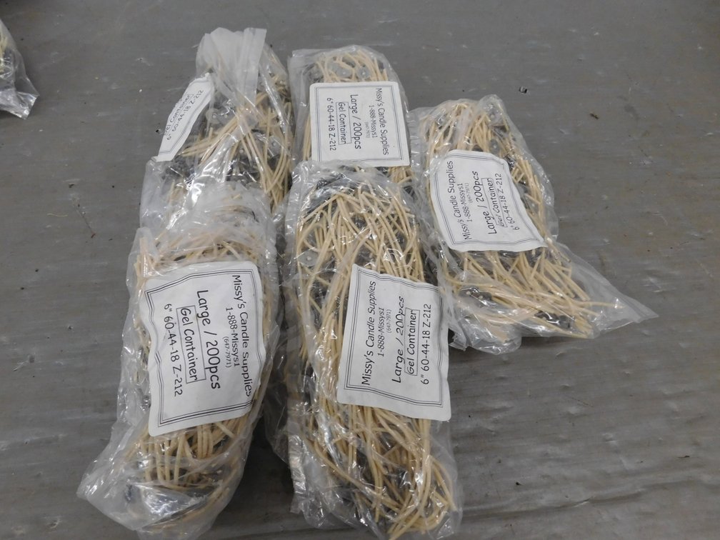 Five Packs 6" Candle Wicks