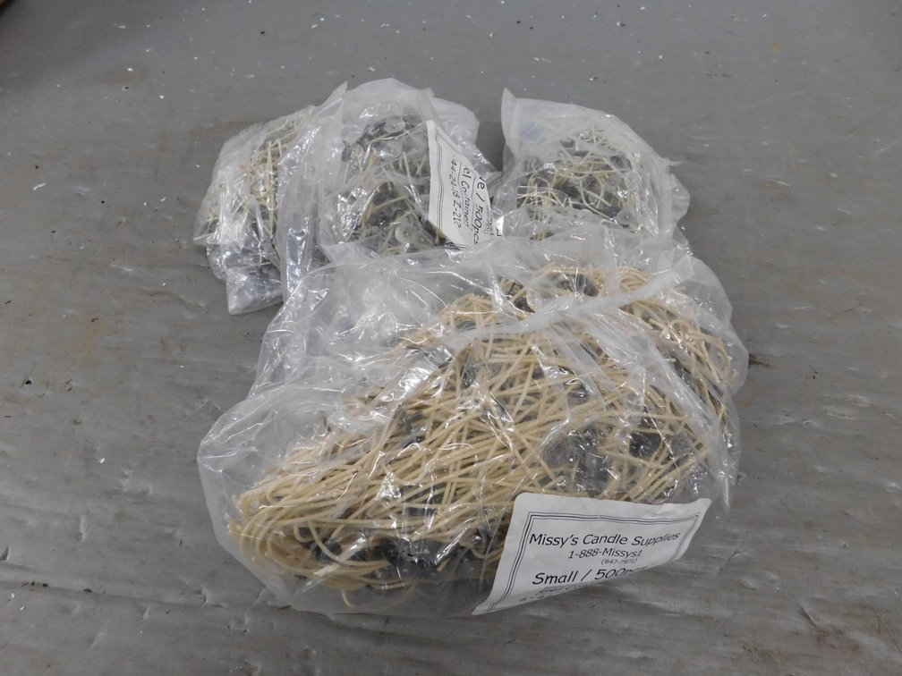 Large 6" Candle Wicks, 3" Candle Wicks