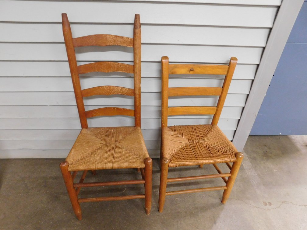 Two Ladderback Chairs