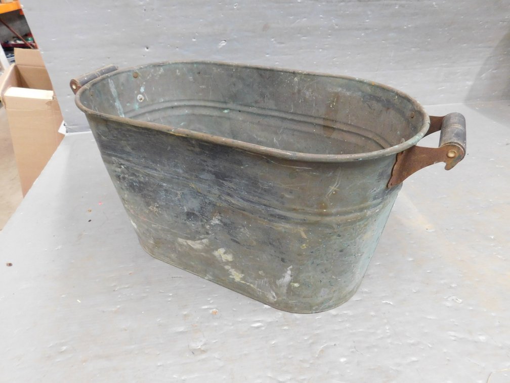 Metal Tub 12" x 23" L