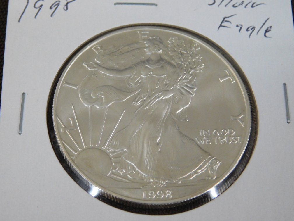 1998 American Silver Eagle 1 Ounce Silver
