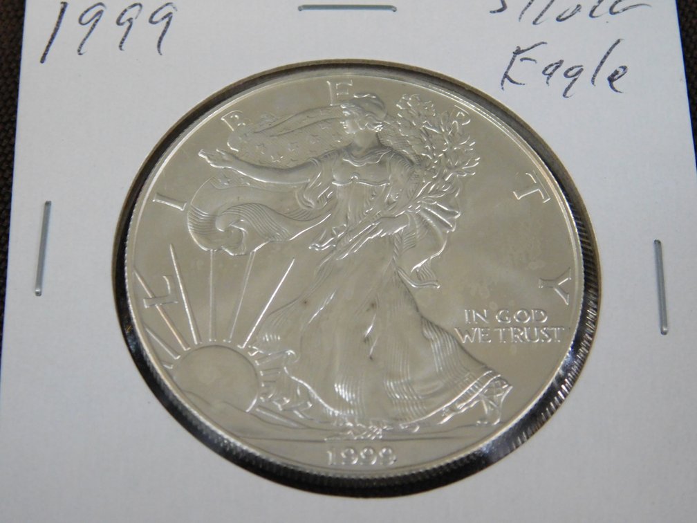 1999 American Silver Eagle 1 Ounce Silver