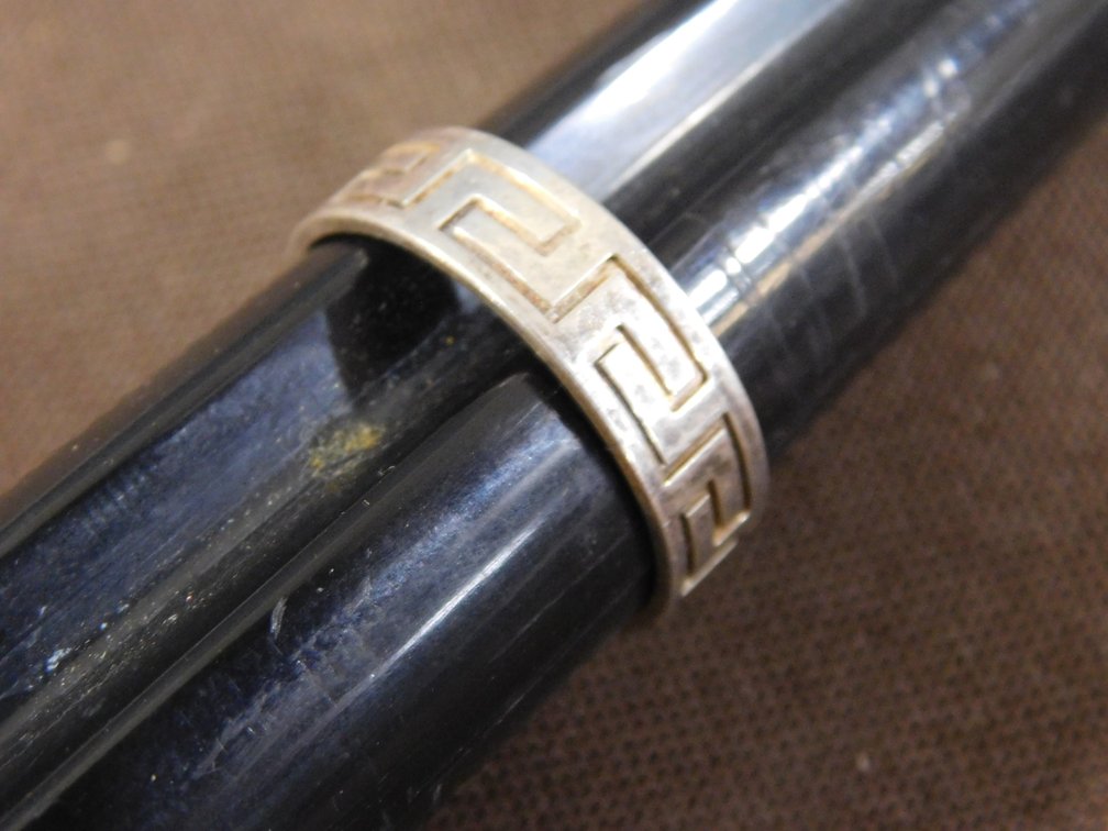 Sterling Silver Ring Size 10 Adjustable