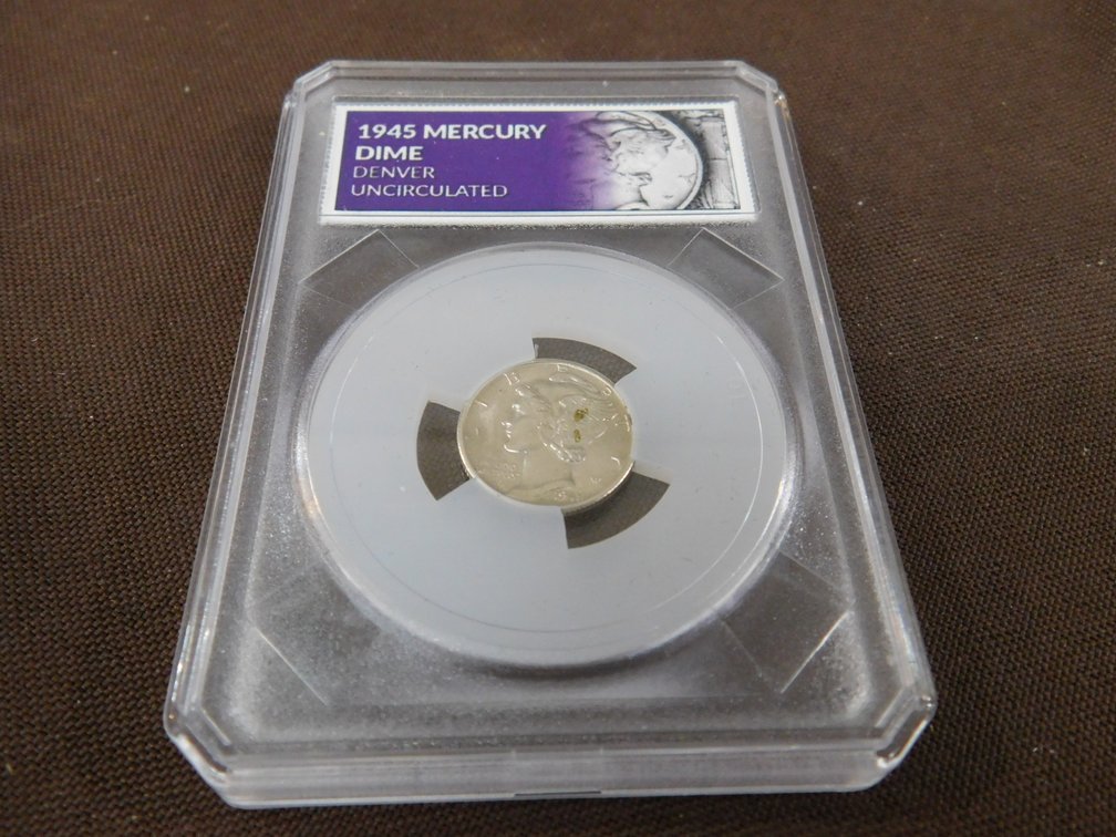 1945 D Mercury Dime UNC