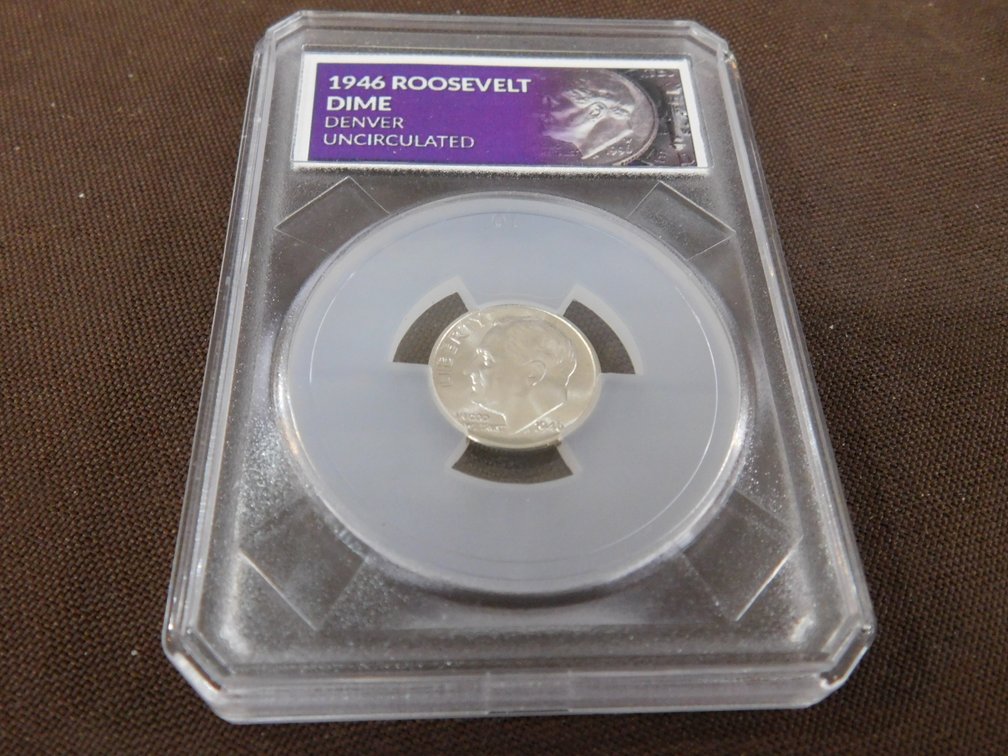 1946 D Roosevelt Dime UNC
