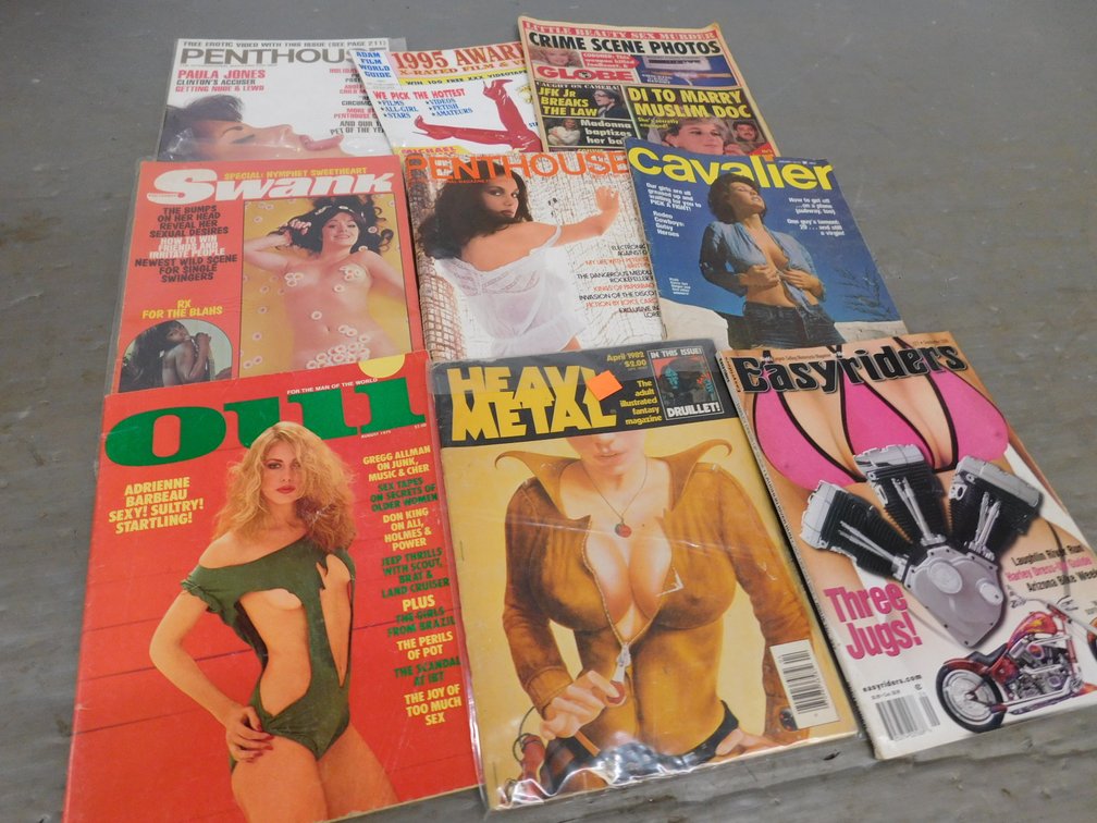 Lot of Assorted Adult Magazines, Must be 18 Years Old To Purchase