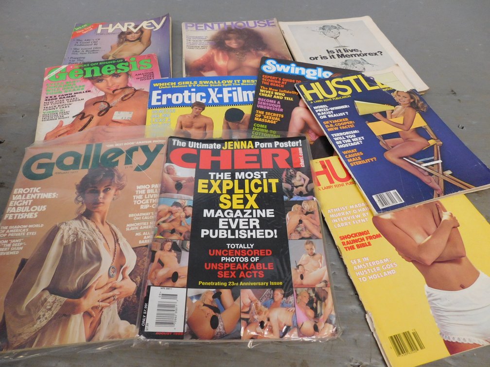 Lot of Assorted Adult Magazines, Must be 18 Years Old To Purchase