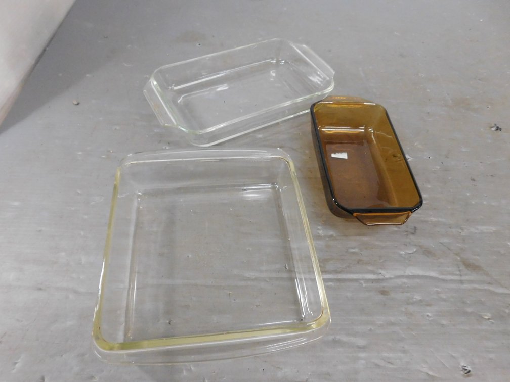 Three Baking Dishes
