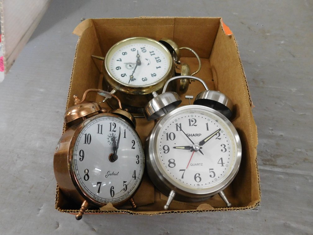 Three Desk Clocks