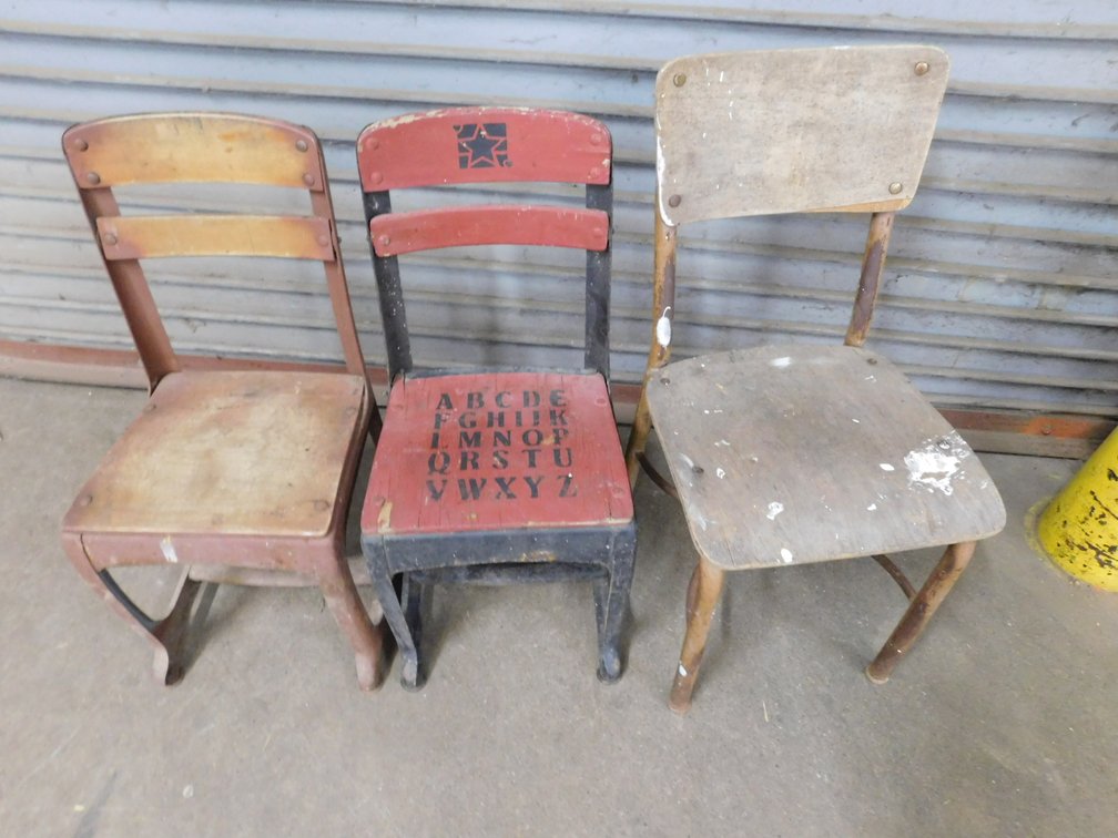 Three Childs Chairs