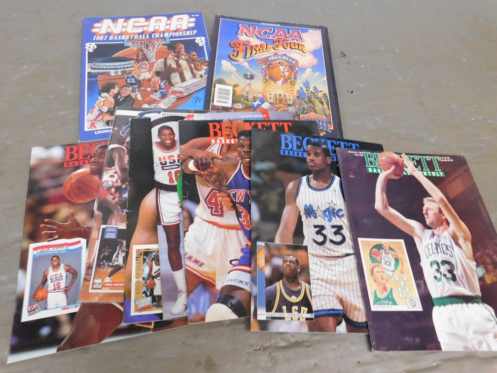 Lot of Assorted Basketball Magazines
