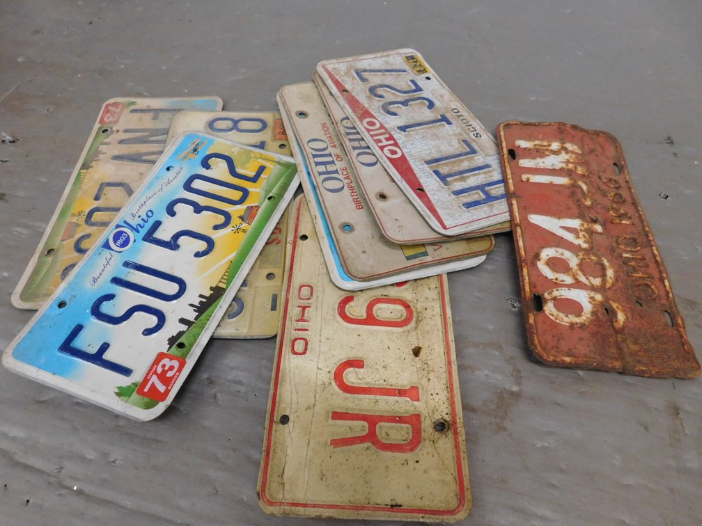 Assorted License Plates