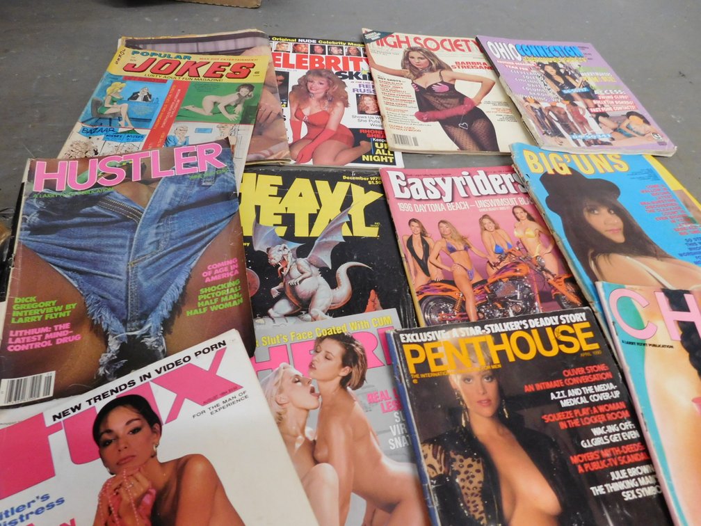 Assorted Adult Magazines, Must be 18 TO Purchase