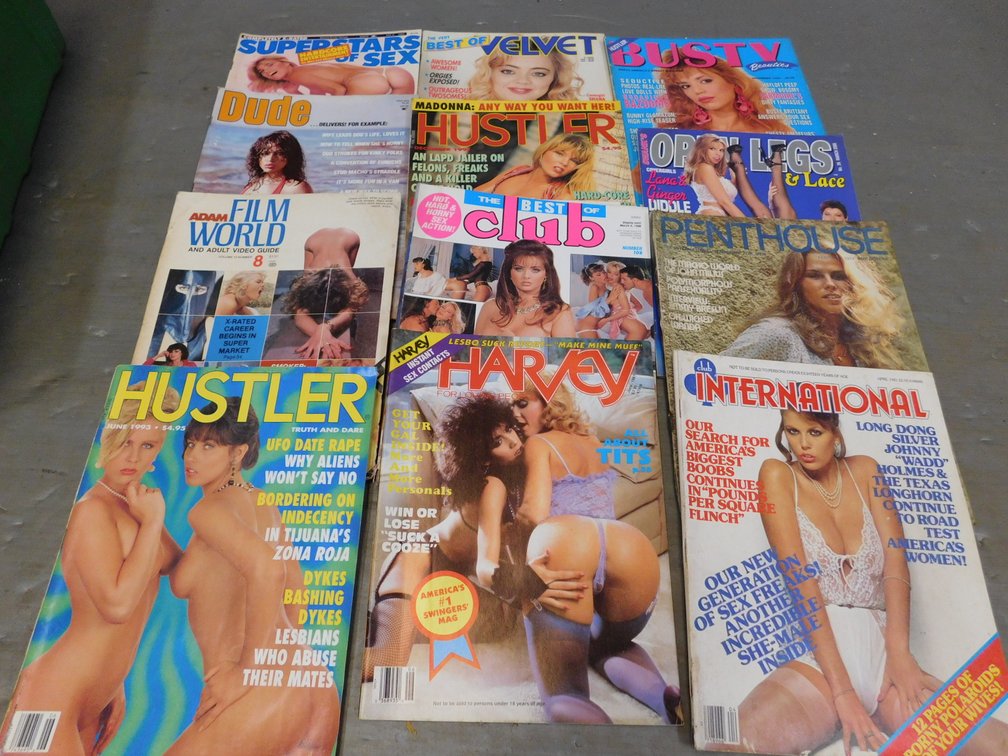 Assorted Adult Magazines, Must be 18 TO Purchase