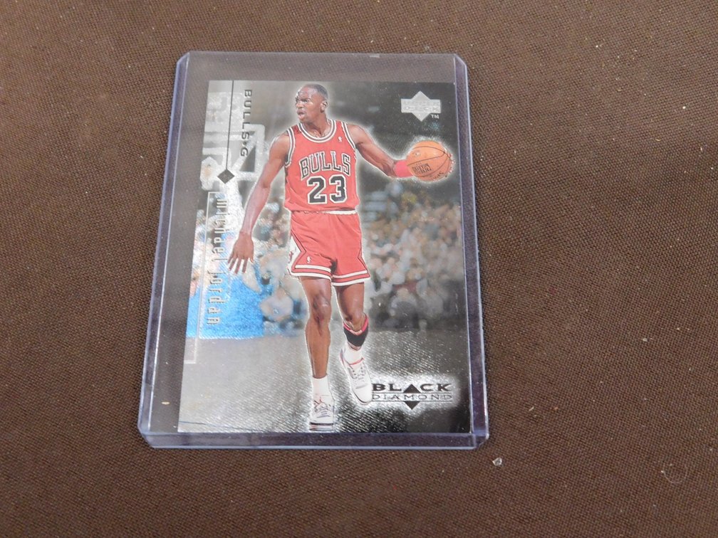 1999 Upper Deck, "Black Diamond", Michael Jordan #5 Card