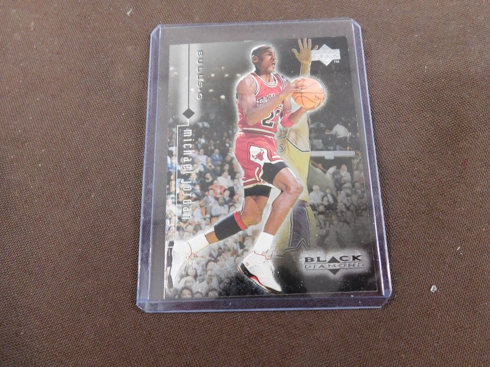 1999 Upper Deck, "Black Diamond", Michael Jordan #6 Card
