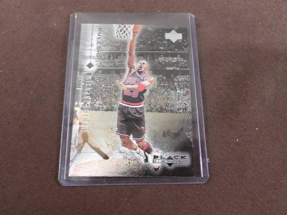1999 Upper Deck, "Black Diamond", Michael Jordan #12 Card