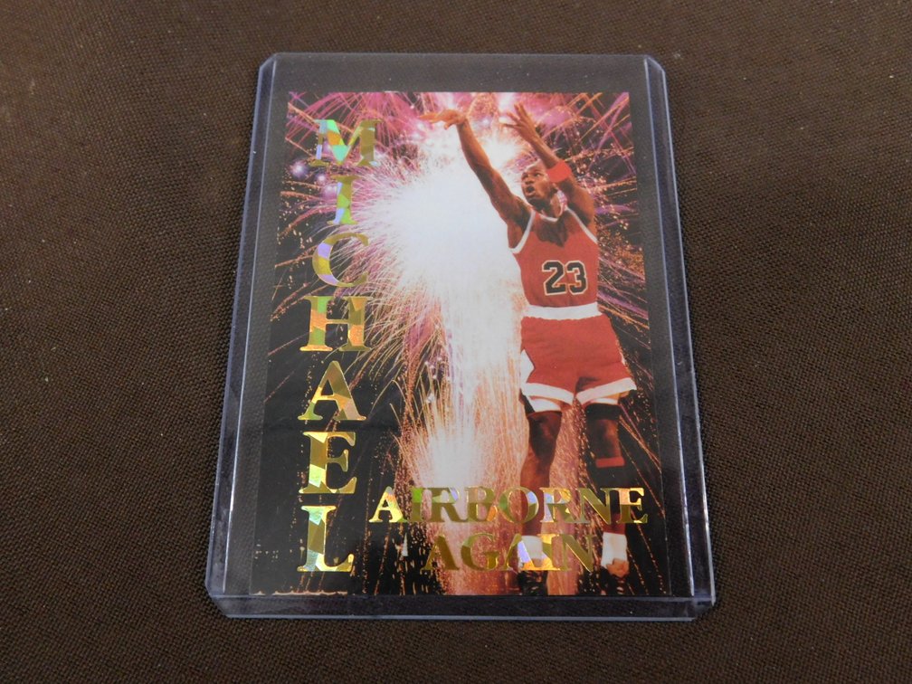1996 "Airborne Again" Michael Jordan Card #1 of 10,000
