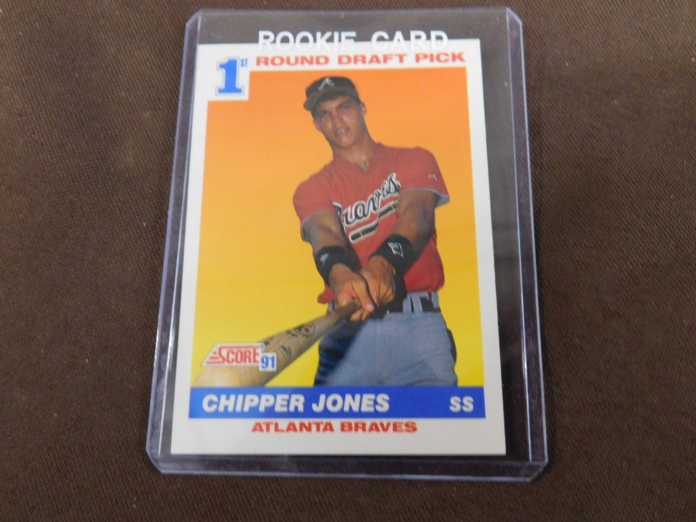1991 Score, Chipper Jones, "Rookie" Card #671
