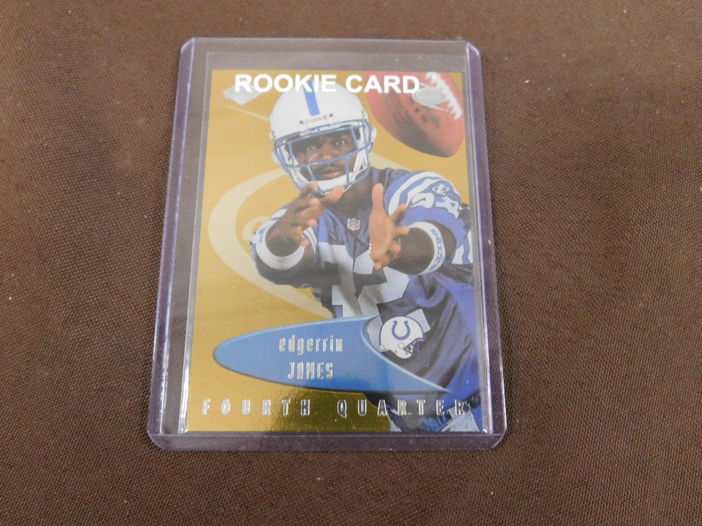 1999 Edge Odyssey, Edgerrin James "Rookie" Card #190