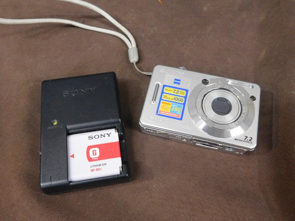 Sony CyberShot Camera with Charger