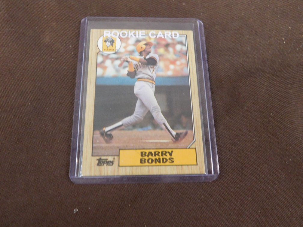 1987 Topps, Barry Bonds, "Rookie" Card #320