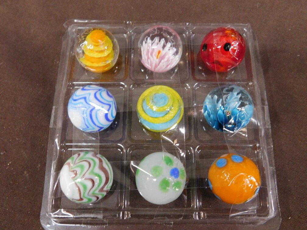 Nine Shooter Marbles