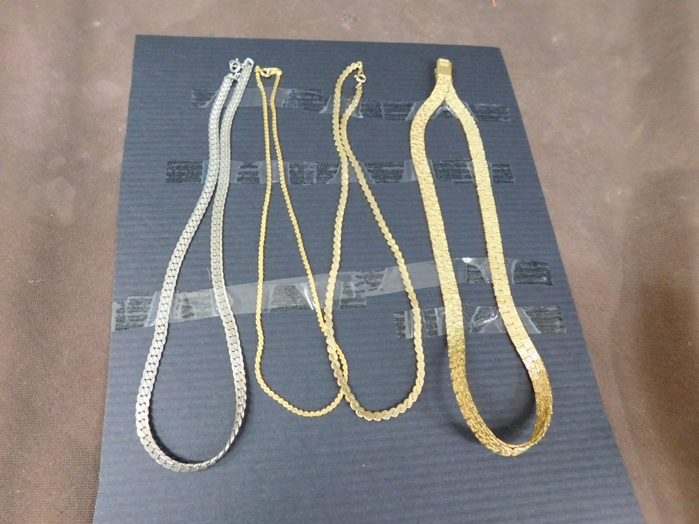 Four Costume Jewelry Necklaces