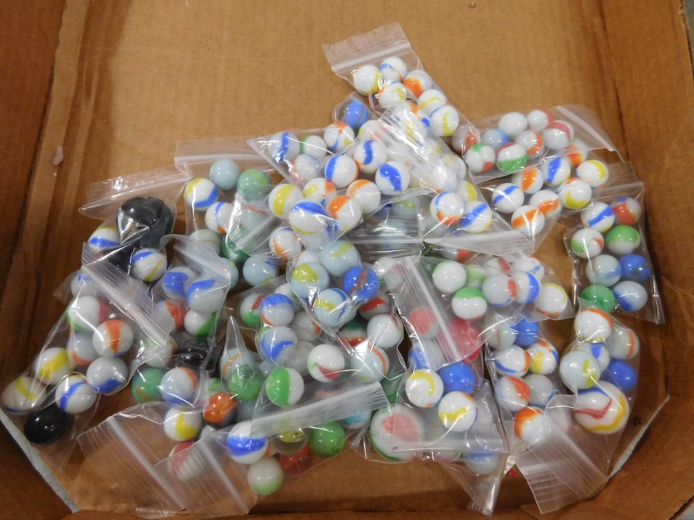 Lot of Assorted Marbles