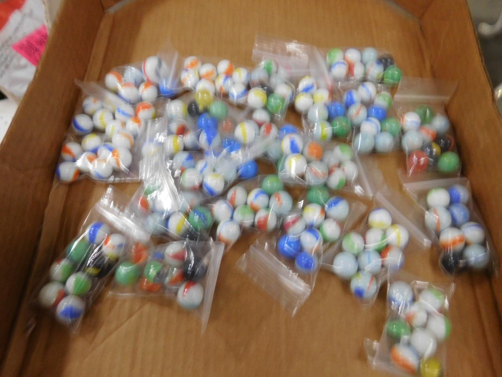Lot of Assorted Marbles