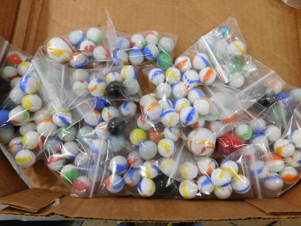 Lot of Assorted Marbles