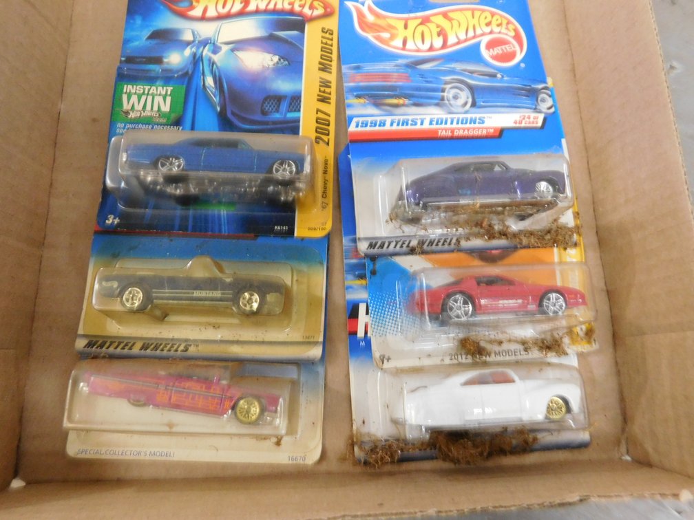 Six Hot Wheels Die Cast Cars, IN Sealed Packages