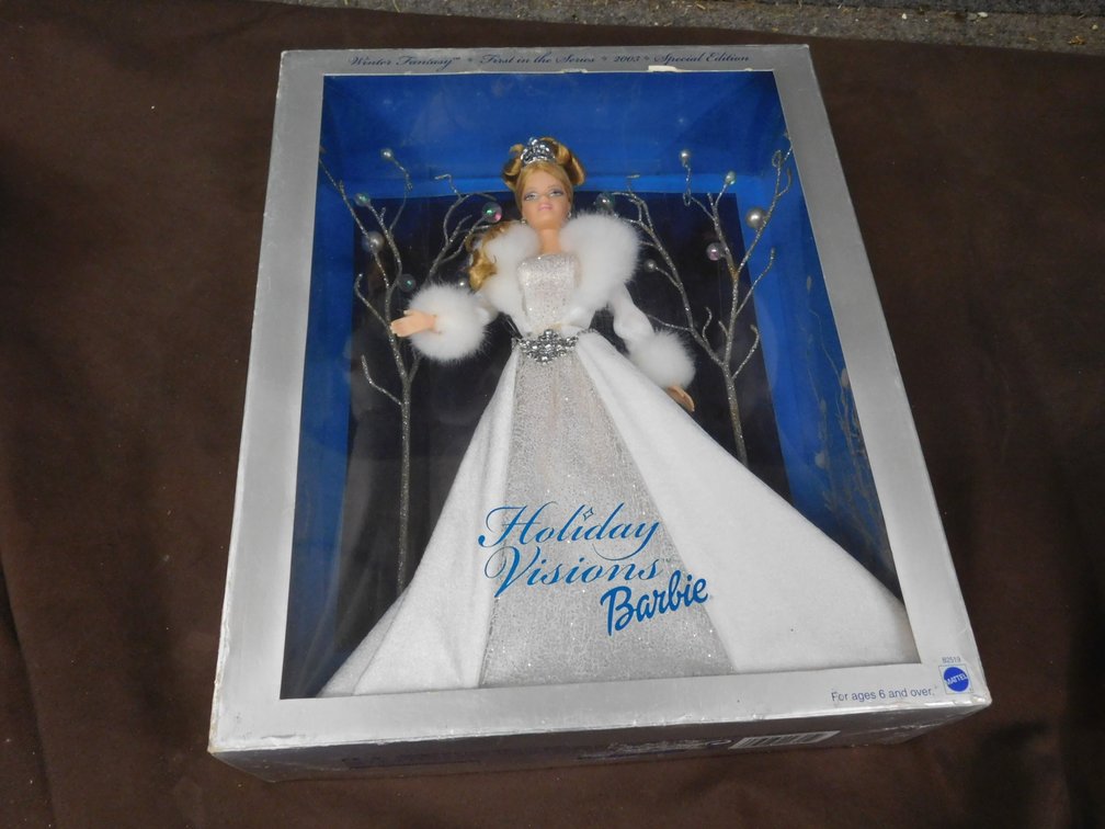 2003 Holiday Visions Barbie Mattel B2519