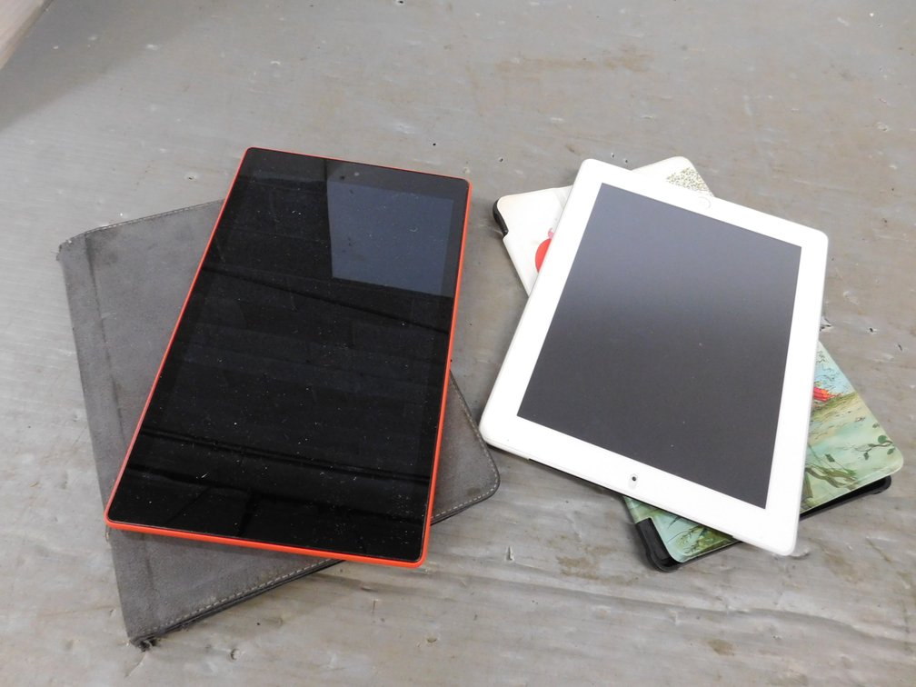 Two Tablets with Covers, Untested