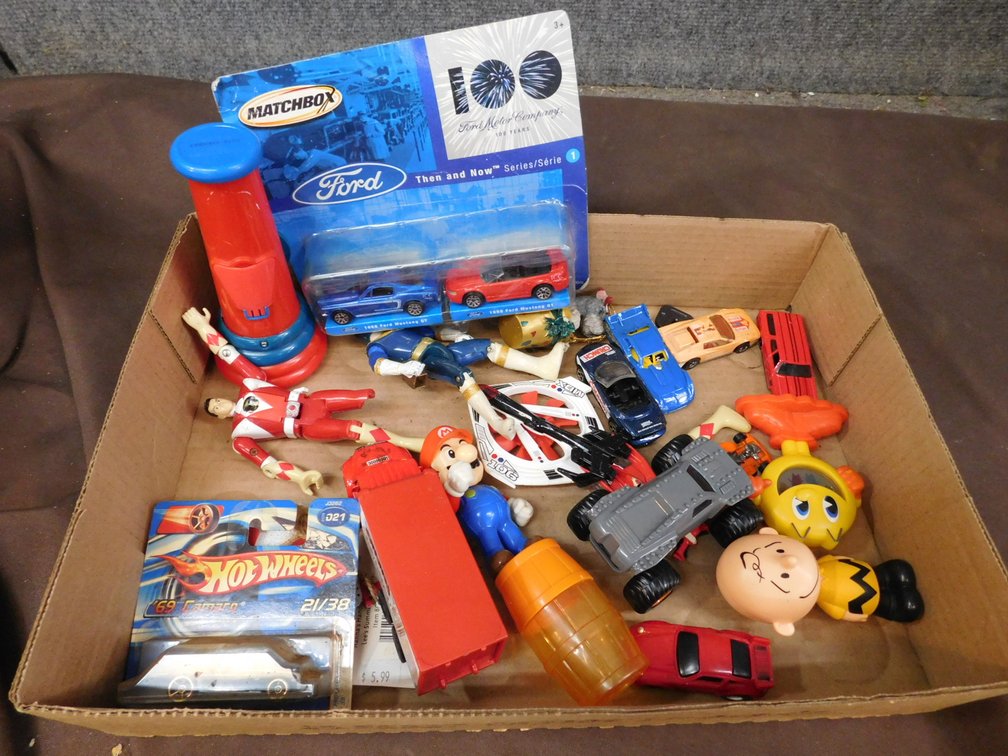 Die Cast Cars, Action Figures Etc.