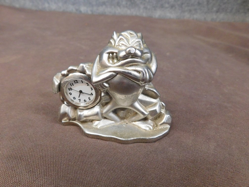 Taz Desk Clock 3" x 2 1/2"