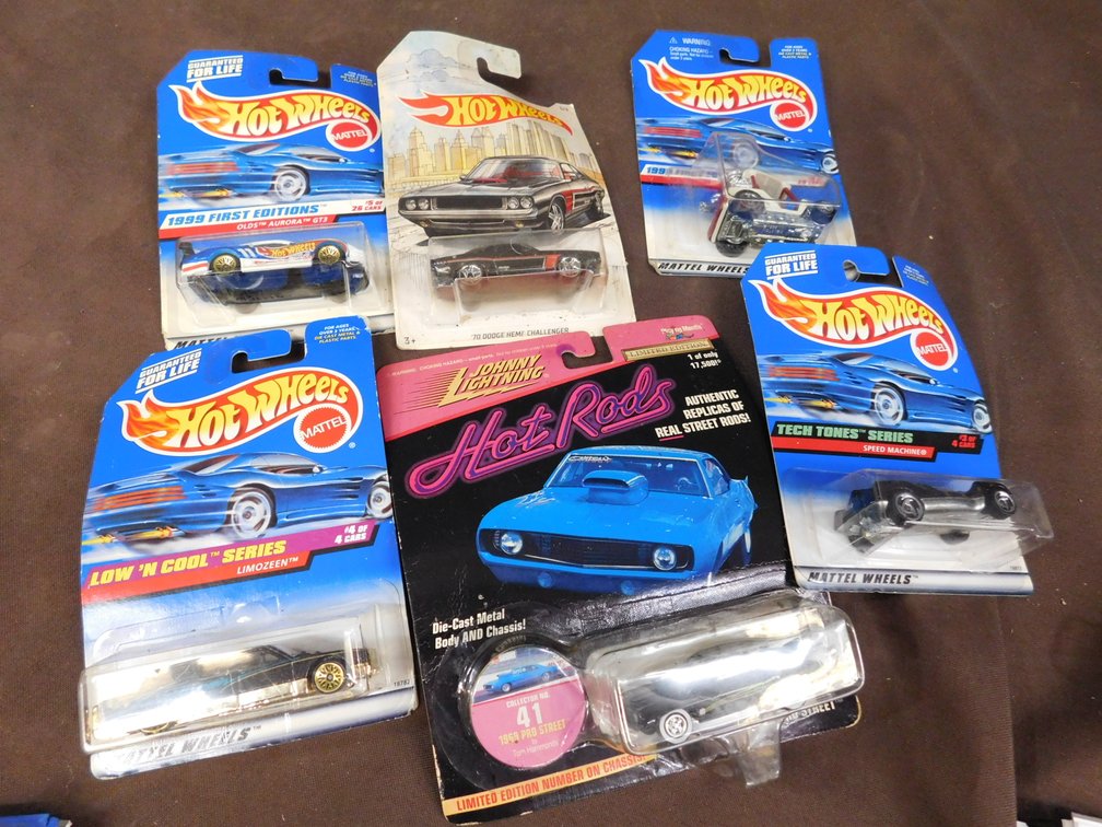 Assorted Hot Wheels Die Cast Cars, in Sealed Packages