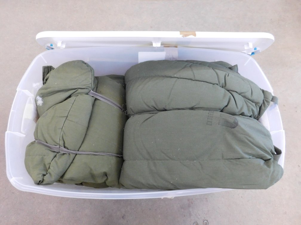 Tote With Two Sleeping Bags