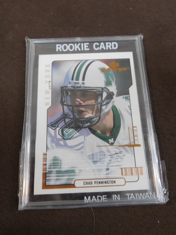 2000 Upper Deck, Chad Pennington "Rookie" Card #208