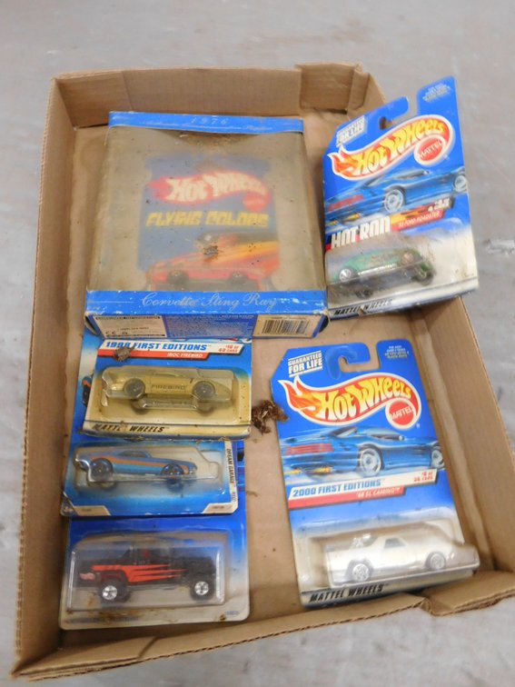 Six Hot Wheels Die Cast Cars, IN Sealed Packages