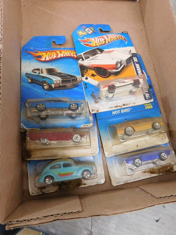 Six Hot Wheels Die Cast Cars, IN Sealed Packages