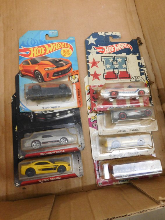 Six Hot Wheels Die Cast Cars, IN Sealed Packages