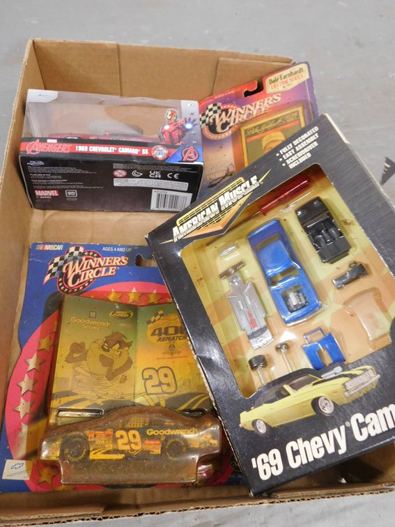 Assorted Toy Vehicles