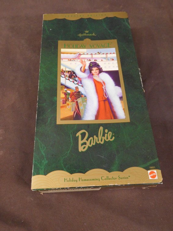 Hallmark Special Edition Holiday Voyage Barbie Mattel 18651