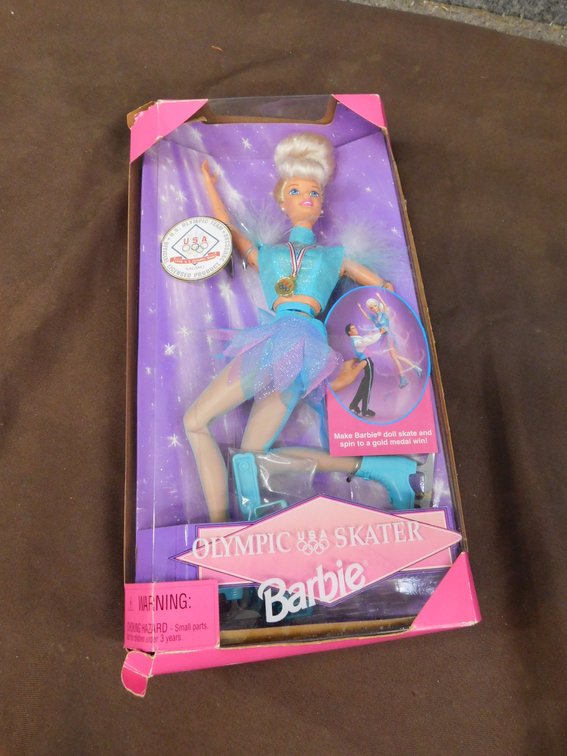 Olympic USA Skater 1998 Barbie Mattel 18501