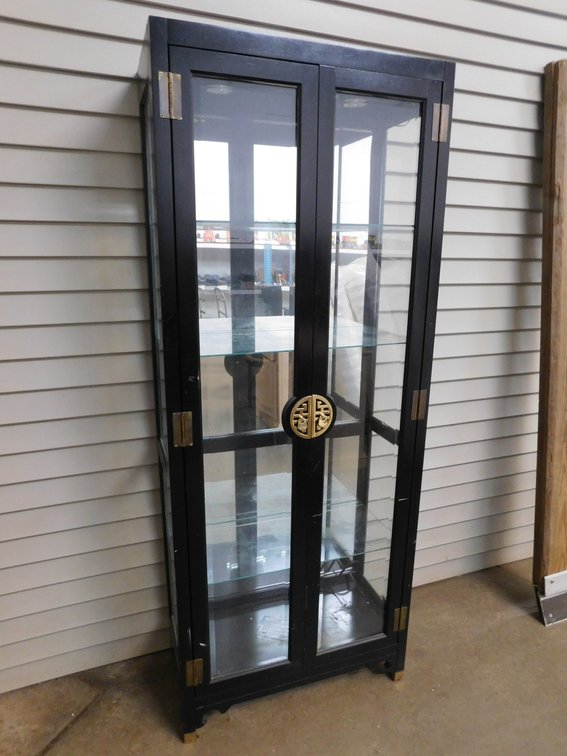 Lighted Curio Cabinet 32" x 15" x 80" T