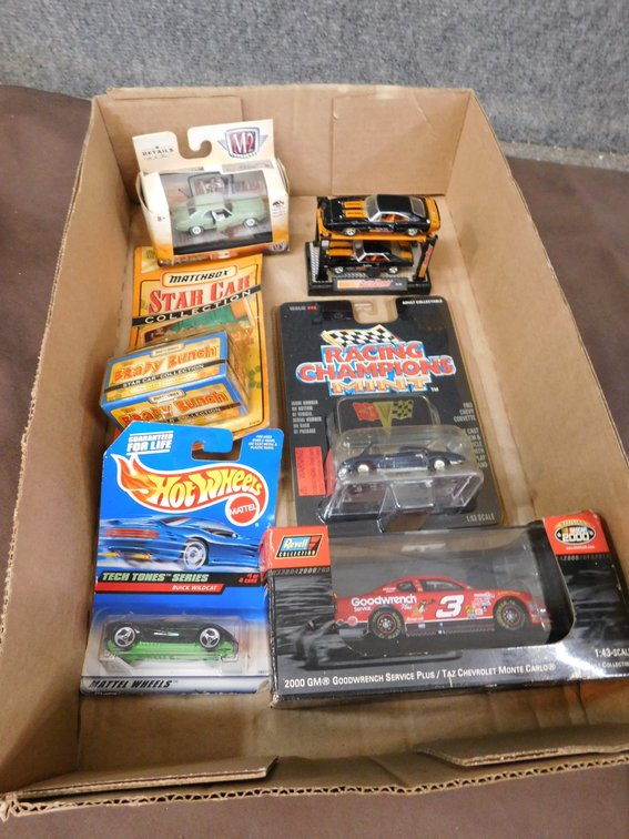 Assorted Die Cast Cars in Sealed Packages