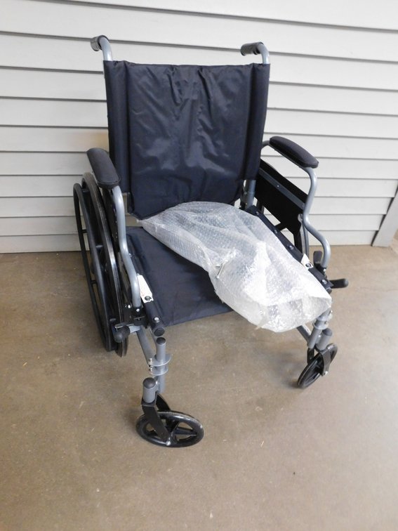 20" Medline Wheelchair, Appears New